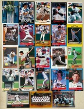 San Francisco Giants | Baseball Card Lot (23 Cards) | 80s–2000s | Topps Donruss