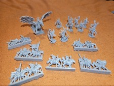 WARMASTER Forest Dragon Plastic Wood Elf Army Un Painted