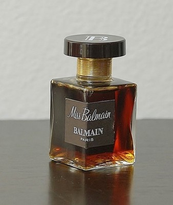 Vintage MISS BALMAIN by BALMAIN splash PURE PARFUM 1 oz 28ml OLD