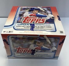 2025 TOPPS UPDATE SERIES BASEBALL JUMBO HOBBY  BOX - 1 Sealed Pack - 40 Cards