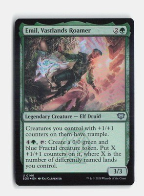 Emil, Vastlands Roamer 146 Foil Secrets of Strixhaven MTG NM