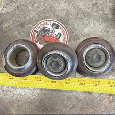 1946 1947 1948 Lincoln Continental Inside Red Clear Push Button Release Panel