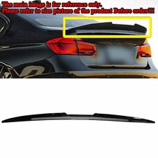 For Adjustable Rear Trunk Bonnet Spoiler Lip Roof Tail Wing Car Sedan Universal
