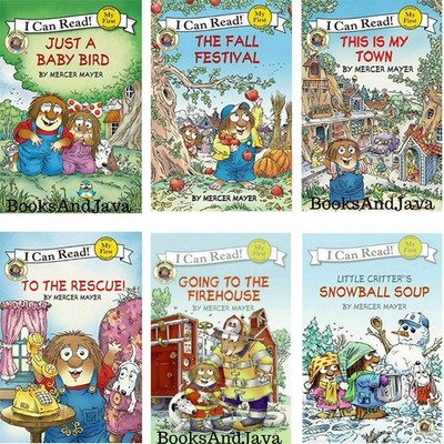New LITTLE CRITTER - My First I CAN READ 6 BOOKS SET Kid Story L