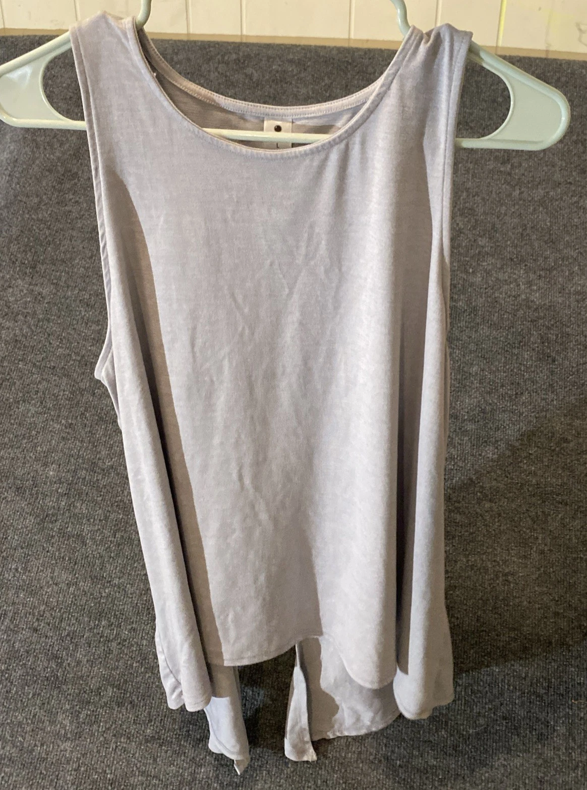 yogalicious top split back asymmetrical gym yoga workout shirt