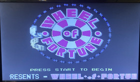 Wheel of Fortune -- Family Edition (NES, 1990) (NES-047)