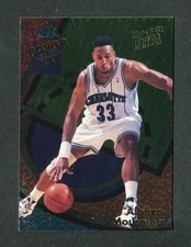 Alonzo Mourning Hornets Power in the Key 1993-94 Ultra Basketball Insert Card #5