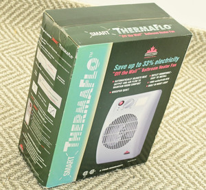 Seabreeze Off the Wall SF14TA Electric Space Heater Thermostat - Gray