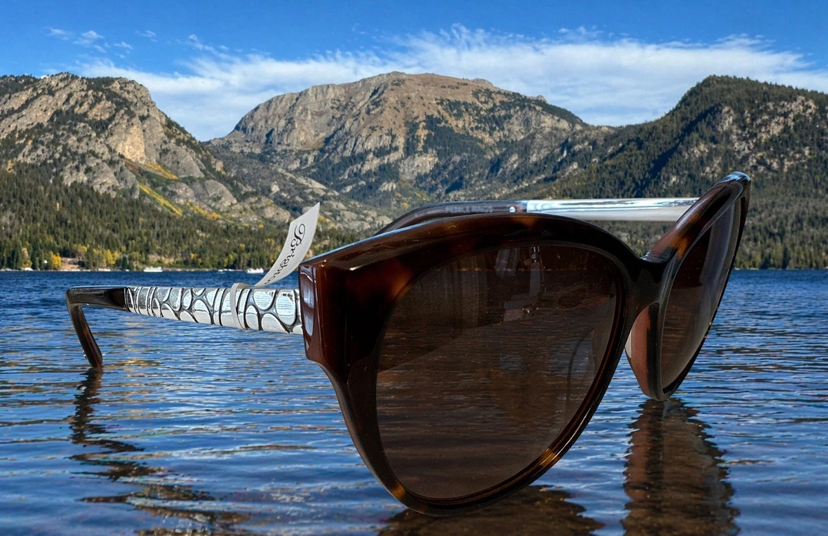 Brighton Silver Black Sunglasses for Women for sale | eBay