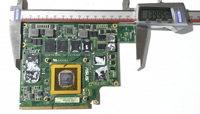 Carte graphique ASUS G73JW GTX460M, 1 go, VGA, pour ordinateur portable