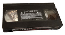 Armageddon VHS Bruce Willis Action Sci-Fi Asteroid Earth ** BUY 2 GET 2 FREE