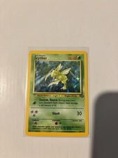 Scyther Jungle Holo Card 10/64 Unlimited Edition