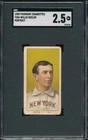 T206 Piedmont 150/25 Willie Keeler (Portrait) SGC 2.5 - New York (A)