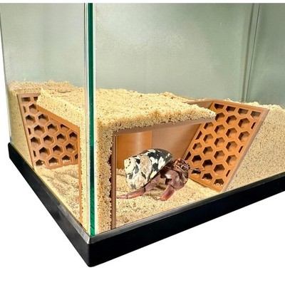 Hermit Crab Underground Tunnel Cave Corner | Hermit Crab Climbing Tank Decor ...
