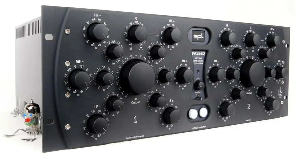 SPL PassEQ Mastering Equalizer All Black + Neuwertig + OVP + 2 Jahre Garantie
