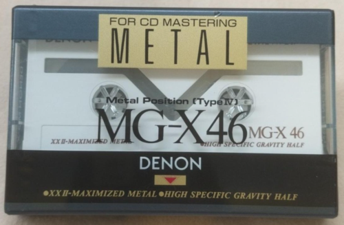 Denon MG-X46 Metal Position Type IV Cassette Tape japan - Picture 1 of 4