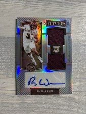 2022 Panini Legacy Futures Dual Patch Silver Auto RC Rachaad White /249