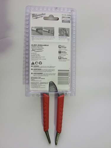 Milwaukee 48-22-6208 8” Comfort Grip V-Jaw Pliers