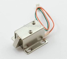 Cerradura electrónica de cierre puerta puerta 12V conjunto de liberación eléctrica solenoide