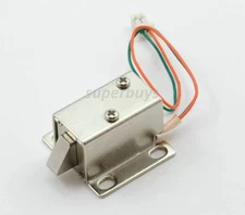 Electronic Latch Lock Catch Door Gate 12V Electric Release Assembly Solenoid