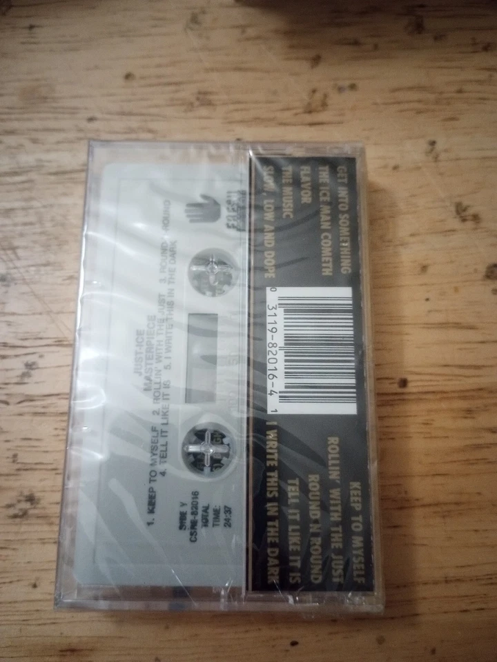 Just-Ice - Masterpiece (1990) Cassette Brand New factory sealed - Image 3 of 3
