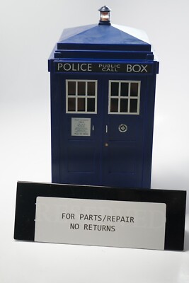 PARTS REPAIR Doctor Who Electronic Police Call Box Tardis Cookie Jar | eBay