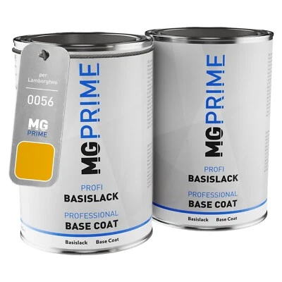 MG PRIME Vernice per auto Kit barattolo per Lamborghini 0056 Giallo Orion Mica 2,0L