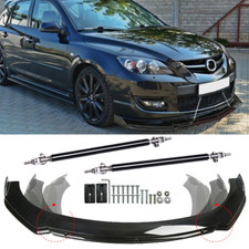 For Mazda 3 2004-2021 Front Bumper Lip Part Accessories Splitter Spoiler-body