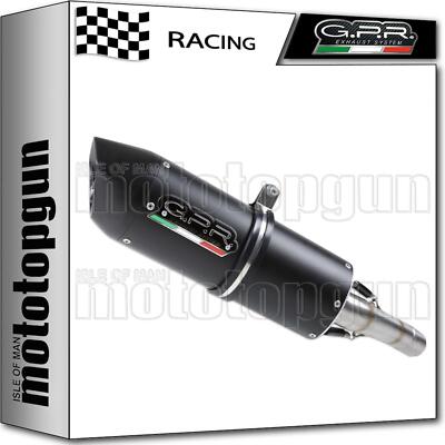 GPR FULL SYSTEM EXHAUST RACE FURORE BLACK KYMCO DINK STREET 125 IE 2008 08
