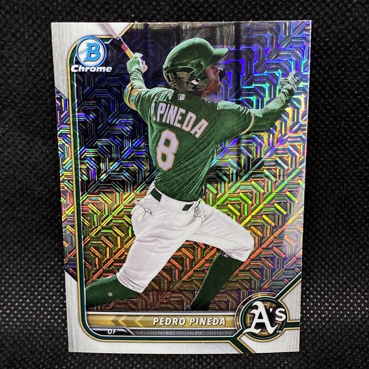 Mojo! ?2022 Bowman Chrome Refractor Pedro Pineda Oakland 
