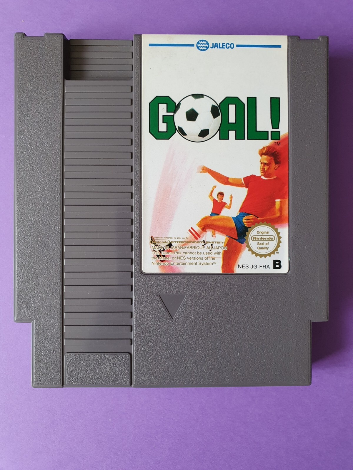 GOAL! / jeu Nintendo NES / PAL B FAH1 FRA + Fourreau Officiel