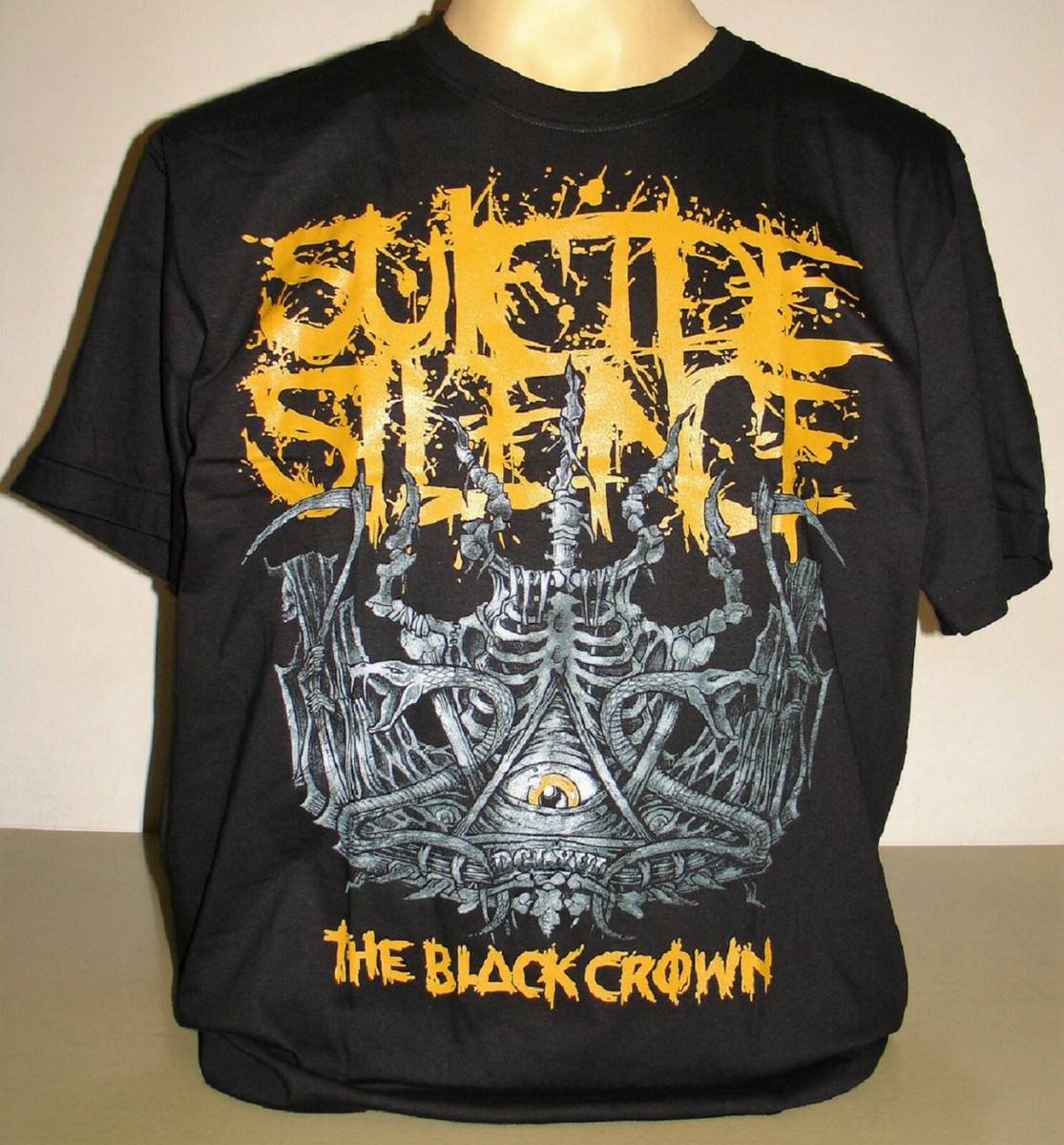Suicide Silence The Black Crown T-Shirt Size S M L XL 2XL 3XL