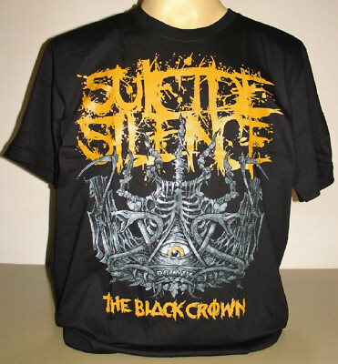 Suicide Silence The Black Crown T-Shirt Size S L XL 2XL 3XL