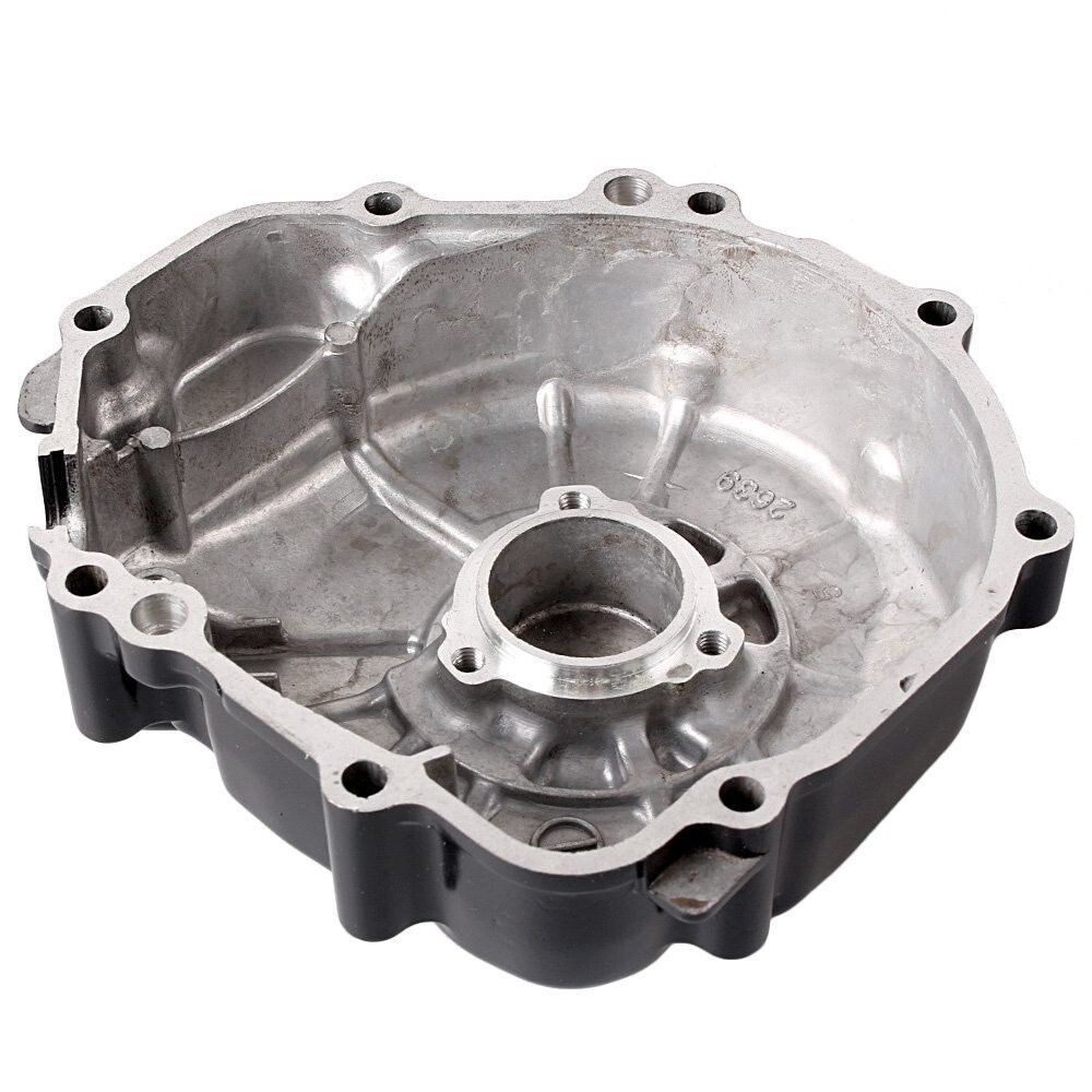 Left Engine Crank Case Stator Cover For Suzuki GSXR600/750 2004-2005 & GSR400/600 – Black Aluminum