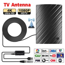 5600 Miles Digital TV Antenna 1080P 4K Waterproof HDTV Amplified Outdoor Indoor