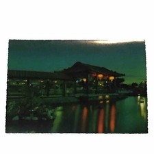 Vintage Philippines Postcard “Chinese Garden Pavilion, Rizal Park”