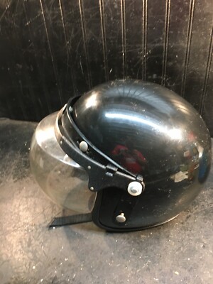 Vintage DOT  Motor cycle Helmet with Natioanl  Hydron Tint Visor No 500