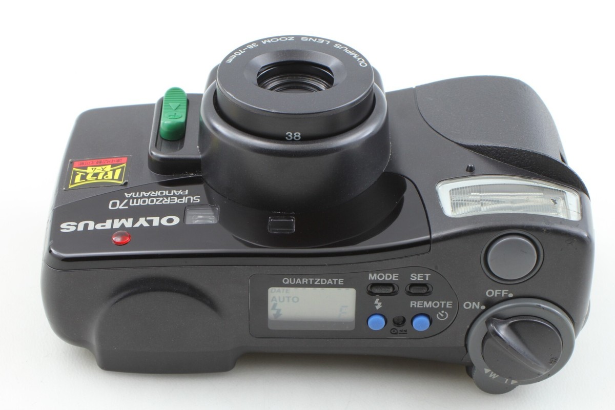 Near Mint 】 OLYMPUS Superzoom 70 PANORAMA Point & Shoot