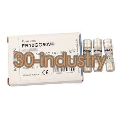 QTY:10 NEW FOR   FR10GG50V16 Fuse 16A 10x38mm 500VAC #W6