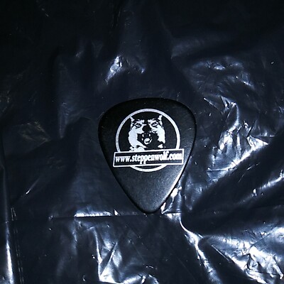STEPPENWOLF Steppen Wolf Logo John Kay Signature Concert Tour GUITAR PICK