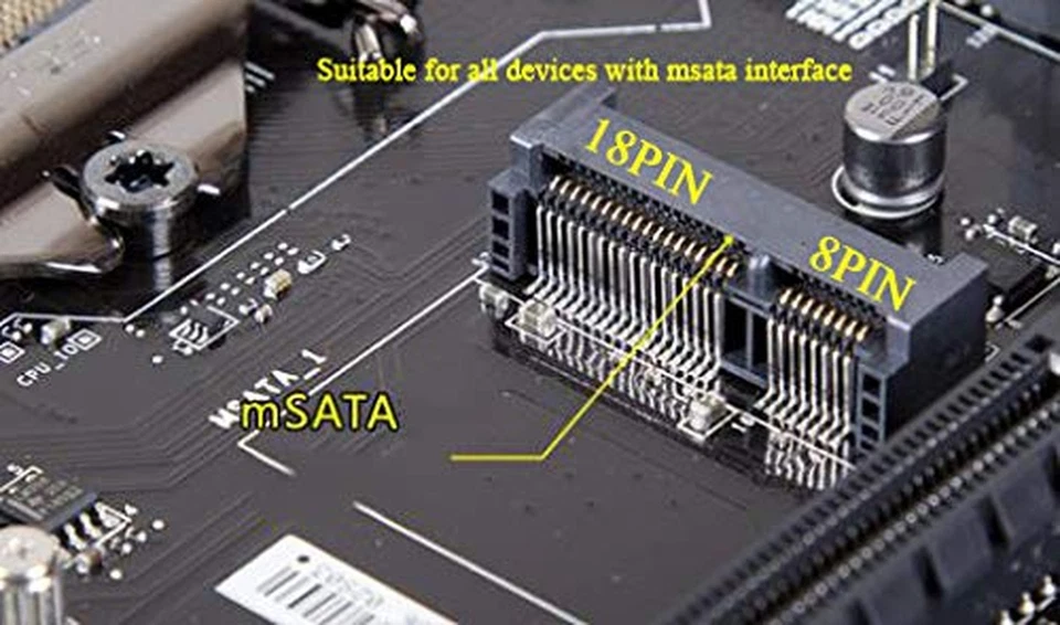SSD mSATA 64GB Dogfish Internal Solid State Drive High Performance Hard Drive... - Image 2 of 3
