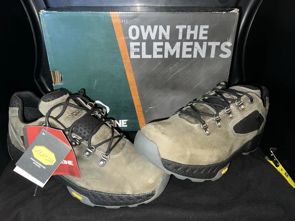 New Wolverine Hiking Shoes Boots Vibram Sole Water Proof Shoes 7.5 Hunting Boot - Image 4 of 4