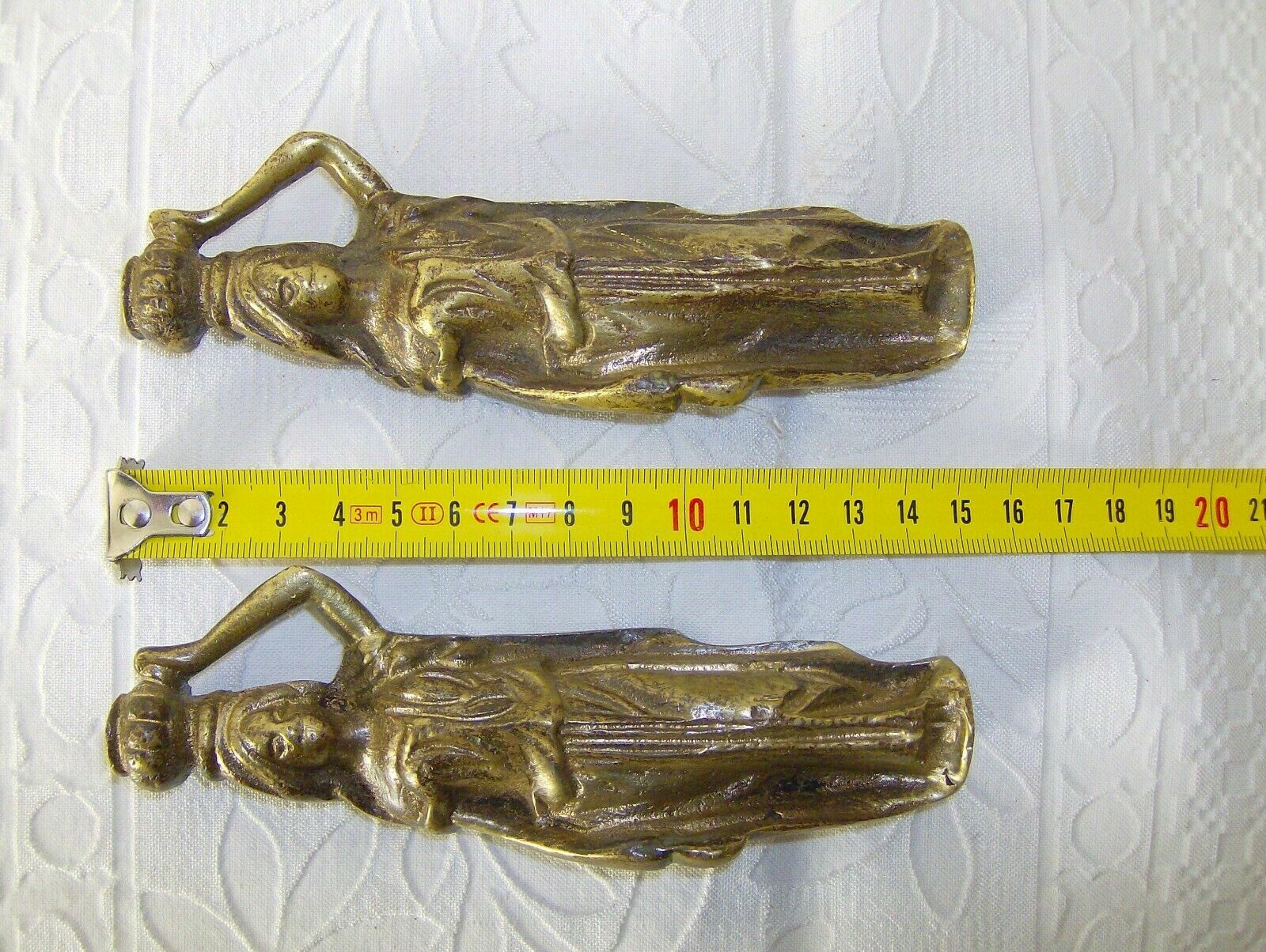 2 Bronze figures. eBay