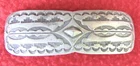VINTAGE NATIVE AMERICAN NAVAJO~28 GRAMS~ STERLING SILVER 925 STAMP~HAIR BARRETTE