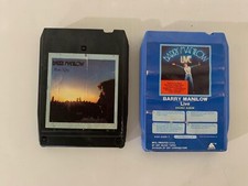 Barry Manilow - Lot Of 2 - 8 Track Tapes - Live & Even Now