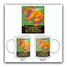 Jumpy - Elephant - Keep Cool - 1929 - Work Motivational Mug