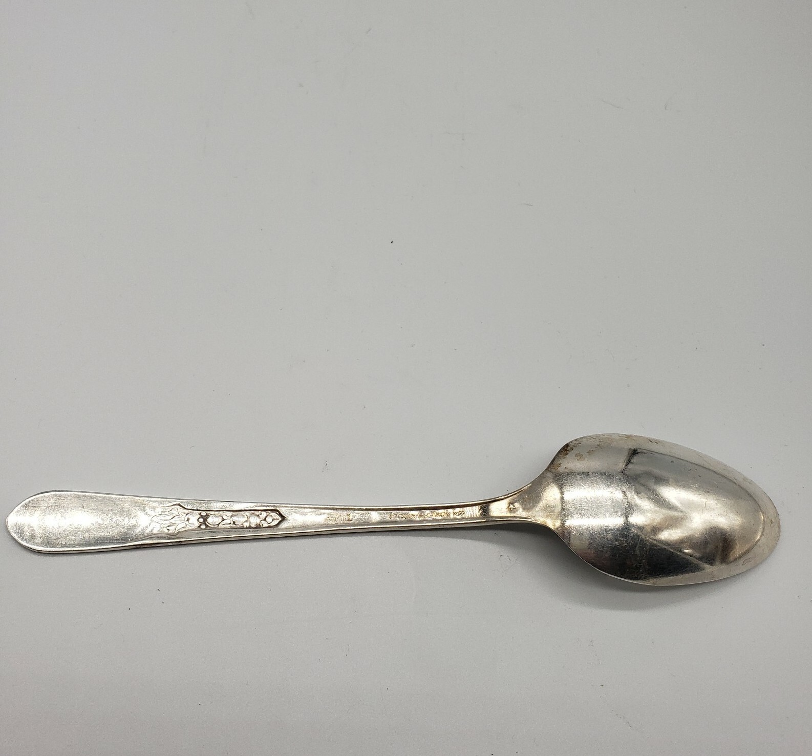 Vintage William Rogers Serving Spoon Silver Plated