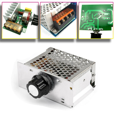 Spannungsregler Dimmer Motor Speed Controller Drehzahlregler 4000W 230V AC SCR