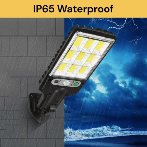LED Solar Street Lights Garden Yard Lamp Waterproof Motion Sensor Flood Light - Picture 4 of 15
