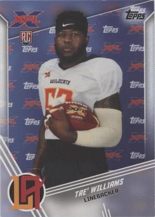 Topps XFL Football Trading Cards 2020 for sale | eBay